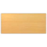 Bümö Schreibtischplatte Buche, Nachbildung,Buche, Rechteckig, 180x2.5x80 cm, FSC Mix,