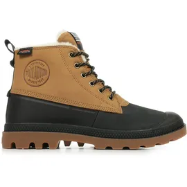 Palladium Pampa Duck Braun/Schwarz 36