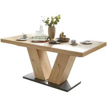 58 aufm Kessel Esstisch, ausziehbar Elena 180x90x76 Asteiche | Gr.: onesize