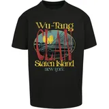 Upscale by Mister Tee Wu Tang Staten Island Oversize Kurzarm-T-Shirt Black M
