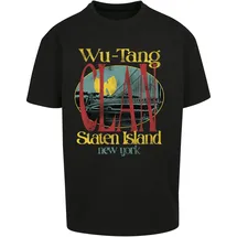 Upscale by Mister Tee Wu Tang Staten Island Oversize Kurzarm-T-Shirt Black M