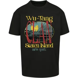 Upscale by Mister Tee Wu Tang Staten Island Oversize Kurzarm-T-Shirt Black M