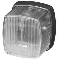 ProPlus 343701 Positionsleuchte weiß 66x62mm für Anhänger Wohnwagen Wohnmobil