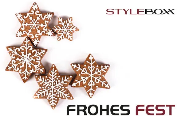 StyleBoxx Gutschein Trägerkarte Weihnachten