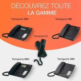 Alcatel Temporis 180 schwarz