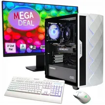 Hyrican Gaming-PC Ryzen 7 5700X 2022 27" LED 16 GB RAM 1 TB SSD RTX 5060 Windows 11