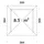 Palmako Bianca 3 x 3,19 m Transparent