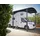 CANOPIA Einzelcarport Alpine 2,59 x 4,35 m grau inkl. Regenrinne
