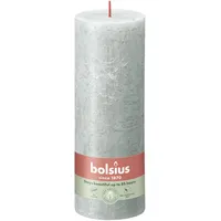 Bolsius Rustik Stumpenkerze 190/68 mm Jade Grün