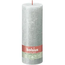 Bolsius Rustik Stumpenkerze 190/68 mm Jade Grün