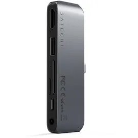 Satechi USB-C Mobile Pro Hub SD Space Grau