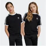 Adidas T-Shirt 3STRIPES TEE / schwarz 164