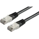 Value Patchkabel Cat.6 (Class E) S/FTP (PiMF), schwarz, 2 m