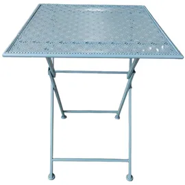 Hti-Living Gartentisch 55 x 55 x 70 cm Blau