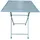 Hti-Living Gartentisch 55 x 55 x 70 cm Blau