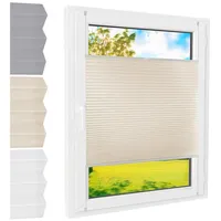 Foxx Plissee Klemmfix creme B 45 H 140 -