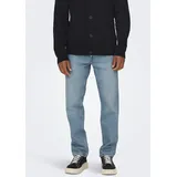 Only & Sons ONSEDGE Straight Fit Blau 31/34