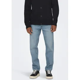 Only & Sons ONSEDGE Straight Fit Blau 31/34