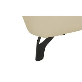 Uno Relaxsessel Basel Leder 99 x 87 x 96 cm Beige elektrisch