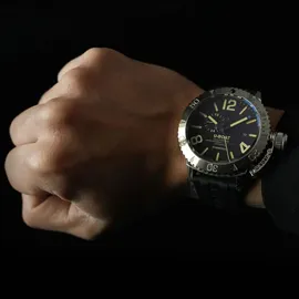 U-Boat Sommerso Damasco Kautschuk 46 mm 9988
