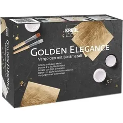 C.KREUL 99410 KREUL Vergolden mit Blattmetall Set Golden Elegance