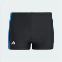 Adidas Colourblock 3-Streifen Boxer-Badehose Black / Bright Royal / Royal Blue 140