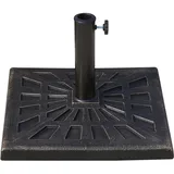 Outsunny Sonnenschirmständer 15 kg Schirmhalter für Ø38 mm Ø48 mm