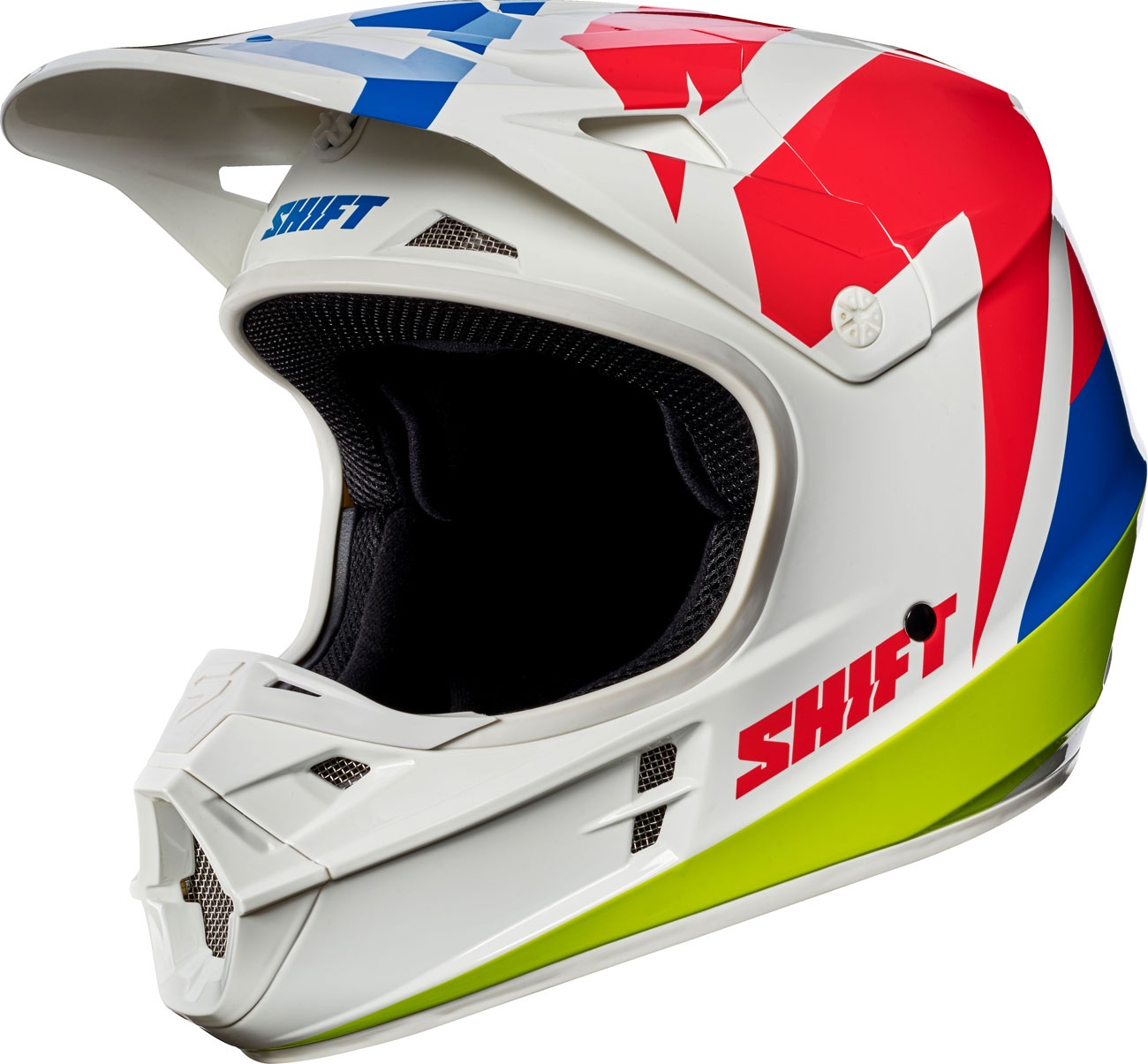 Shift Whit3 Tarmac, casque croisé - Blanc - M