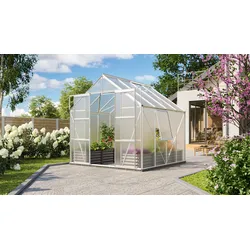 Vitavia Gewächshaus "Jupiter 6700",aluminium eloxiert,6,7 m2