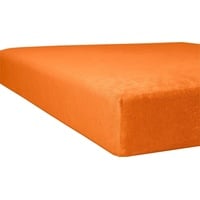 Kneer Massageliegenbezug »Flausch-Frottee«, orange