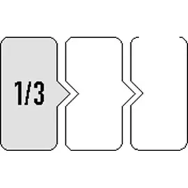 PROMAT Werkzeugmodul 6-tlg. 1/3-Modul Messwerkzeugsatz