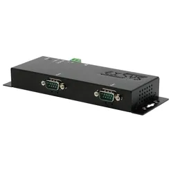 Exsys EX-6122-2 Ethernet zu Seriell 2 x RS-232 mit 9 Pin Stecker - Schnittstelle