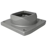 Bernstein Standfuß/Wandflansch Alu 1015500023