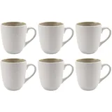 HIT Trading Kaffeetasse 0,3 l Beige 6 St.