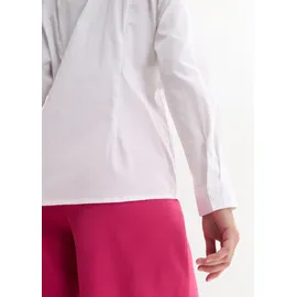 bonprix Langarmbluse Weiß 44