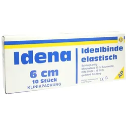 Idena Idealbinden 6 cm Schlingkante 10 St