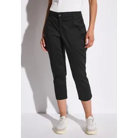 STREET ONE Satin 3/4-Hose Schwarz 32