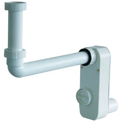 Siphon CORNAT "Aufputz-Geruchsverschluss", weiß, Kunststoff, Siphons, Made in Germany