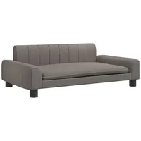 vidaXL Kindersofa Taupe 90x53x30 cm Stoff