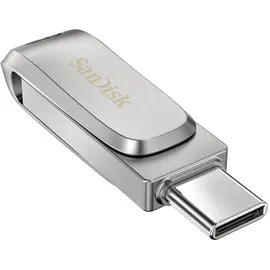SanDisk Ultra Dual Drive Luxe 256 GB silber USB-C 3.1