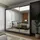 masseno Schwebetürenschrank BELLINA 240 x 216 x 61 cm Grau