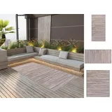 vidaXL Outdoor-Teppich Braun 120x180 cm PP