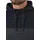 !Solid Hoodie mit Musterung Blau S