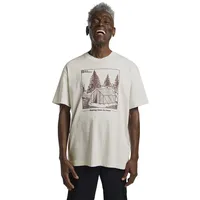 Jack Wolfskin Freeroamer Kurzarm-t-shirt - Tent Cotton White -