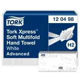 Tork Xpress® Multifold Papierhandtücher, H2, 25,6 x 21,2 cm 120498 , 1 Karton = 21 Packungen à 180 Tücher