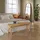 [en.casa] Sitzbank Lasdarvoo Bambus Natur 120 x 35 x 45 cm