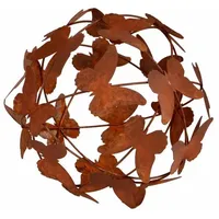 UNUS Dekofigur Deko-Kugel Ø 19 cm Braun