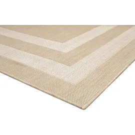 Peyer Syntex Teppich Terrace Bordüre natur-weiss 60 x 110 cm