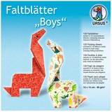 Ursus Faltblätter Boys, 15 x 15 cm,