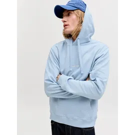 JACK & JONES Hoodie mit Logo Print Blau XS